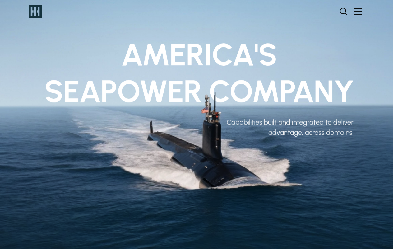 Huntington Ingalls Industries screenshot