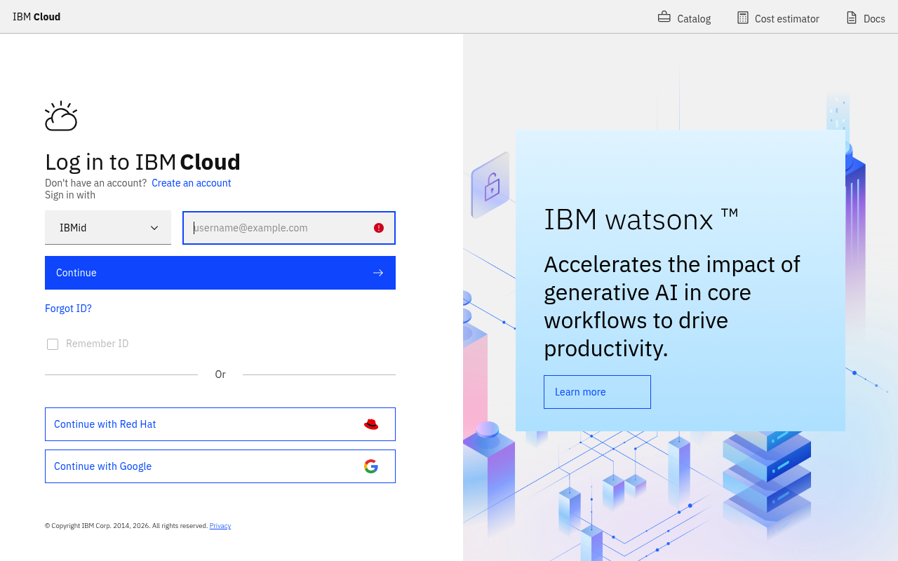 IBM Cloud Kubernetes screenshot