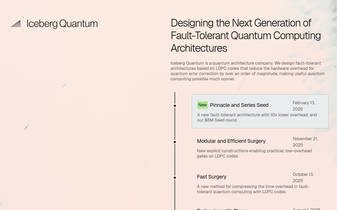 Iceberg Quantum screenshot