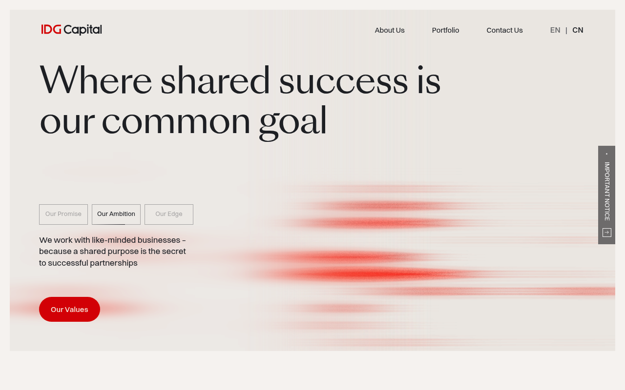 IDG Capital screenshot