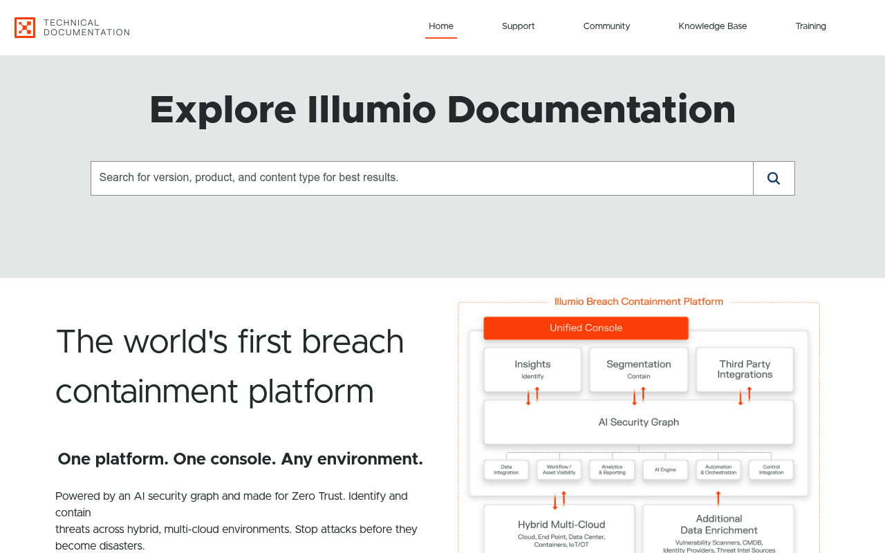 Illumio website screenshot