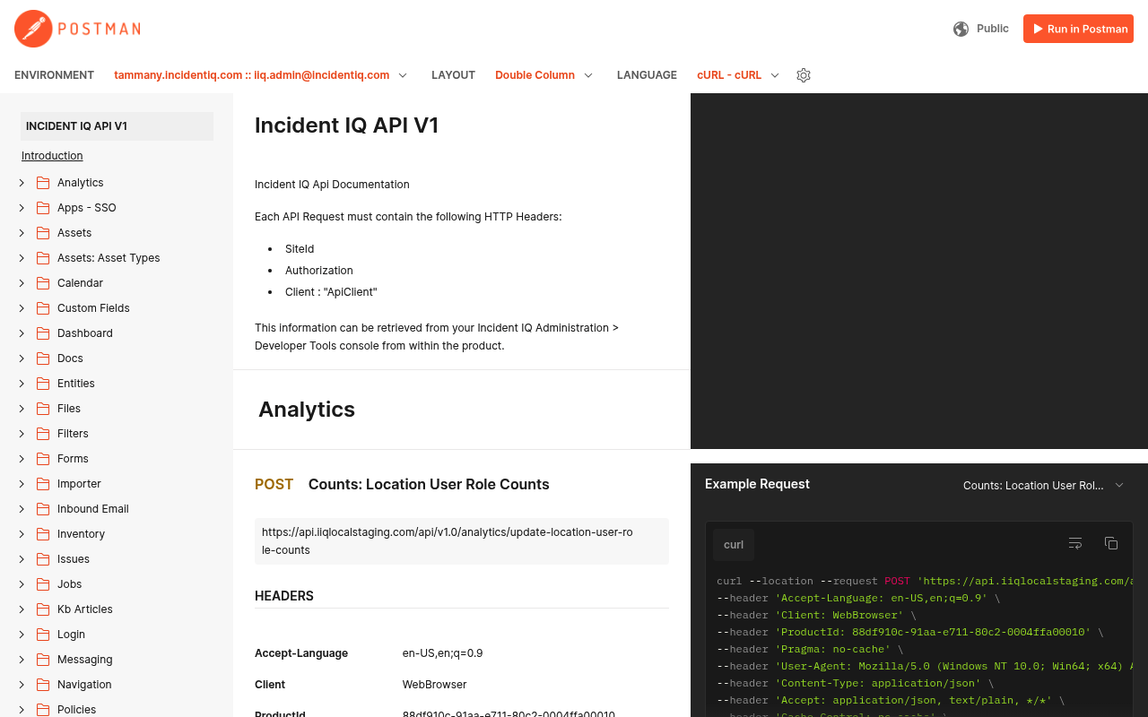 Incident IQ screenshot