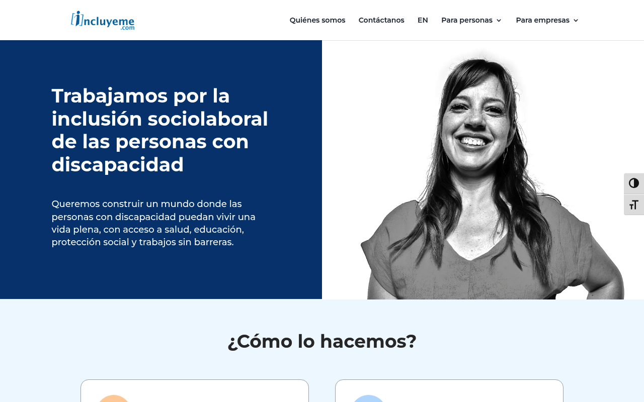 Incluyeme screenshot