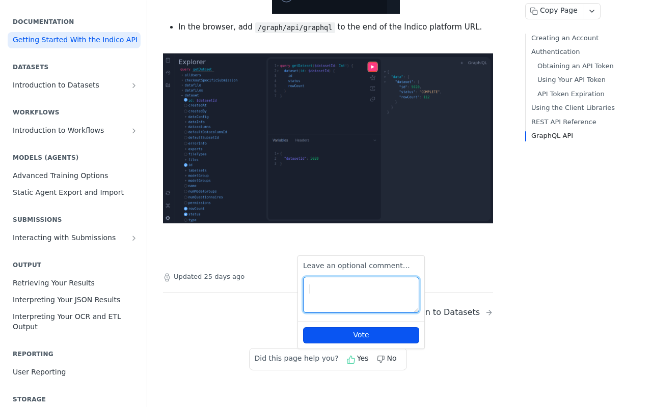 Indico Data website screenshot