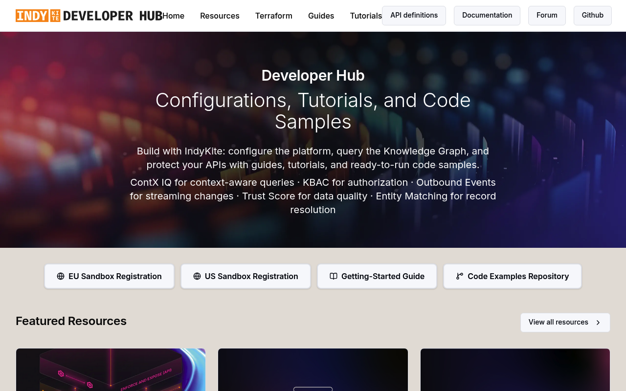 Indykite website screenshot