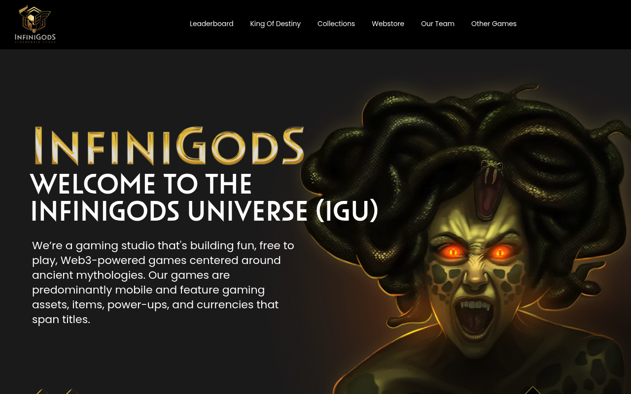 InfiniGods screenshot