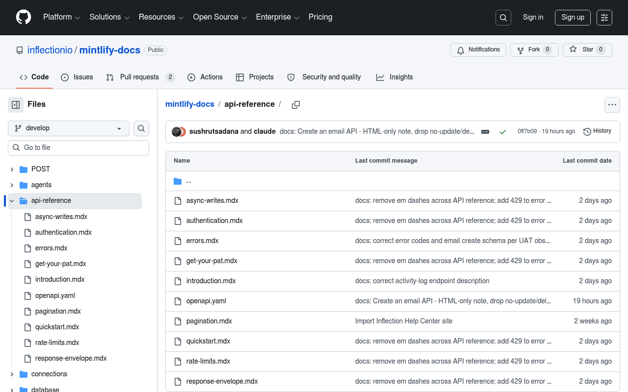 Inflection.io website screenshot