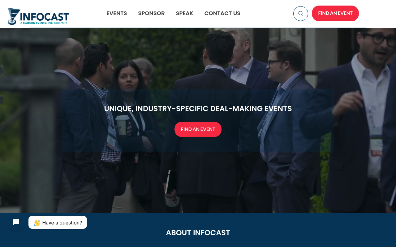 Infocast screenshot