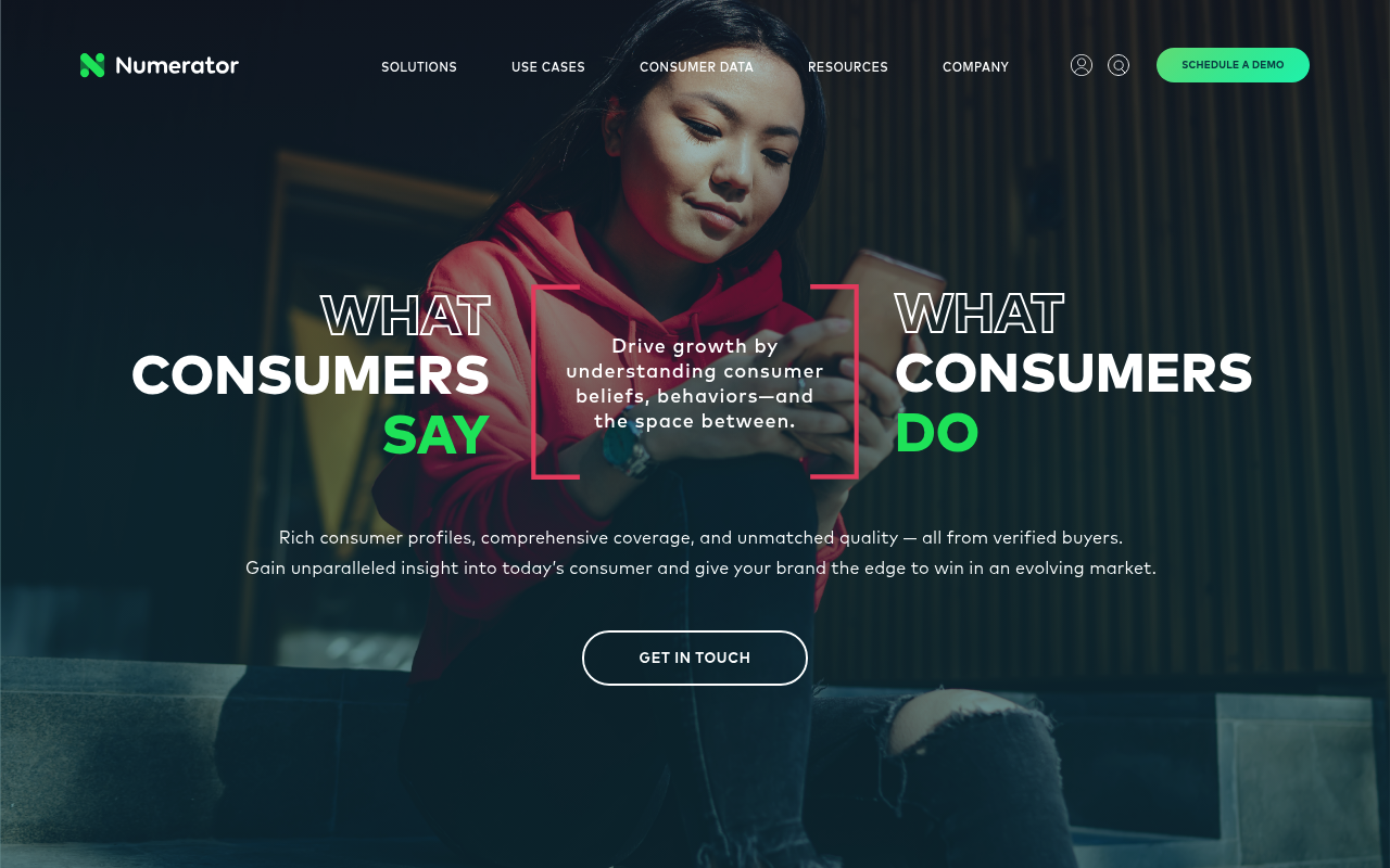 InfoScout website screenshot