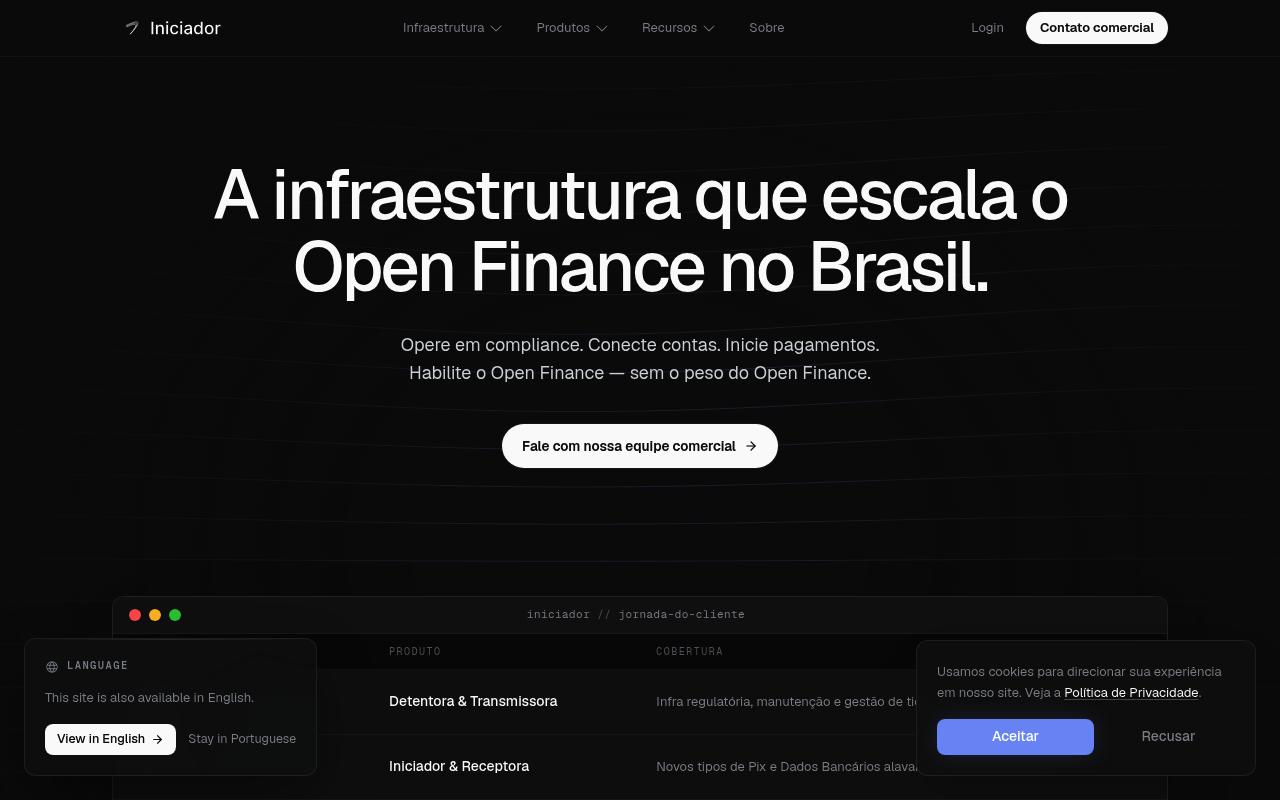 Iniciador screenshot