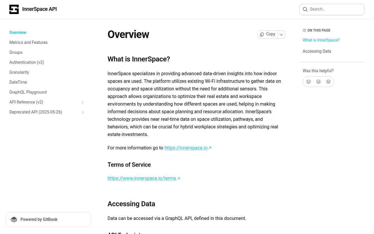 InnerSpace website screenshot