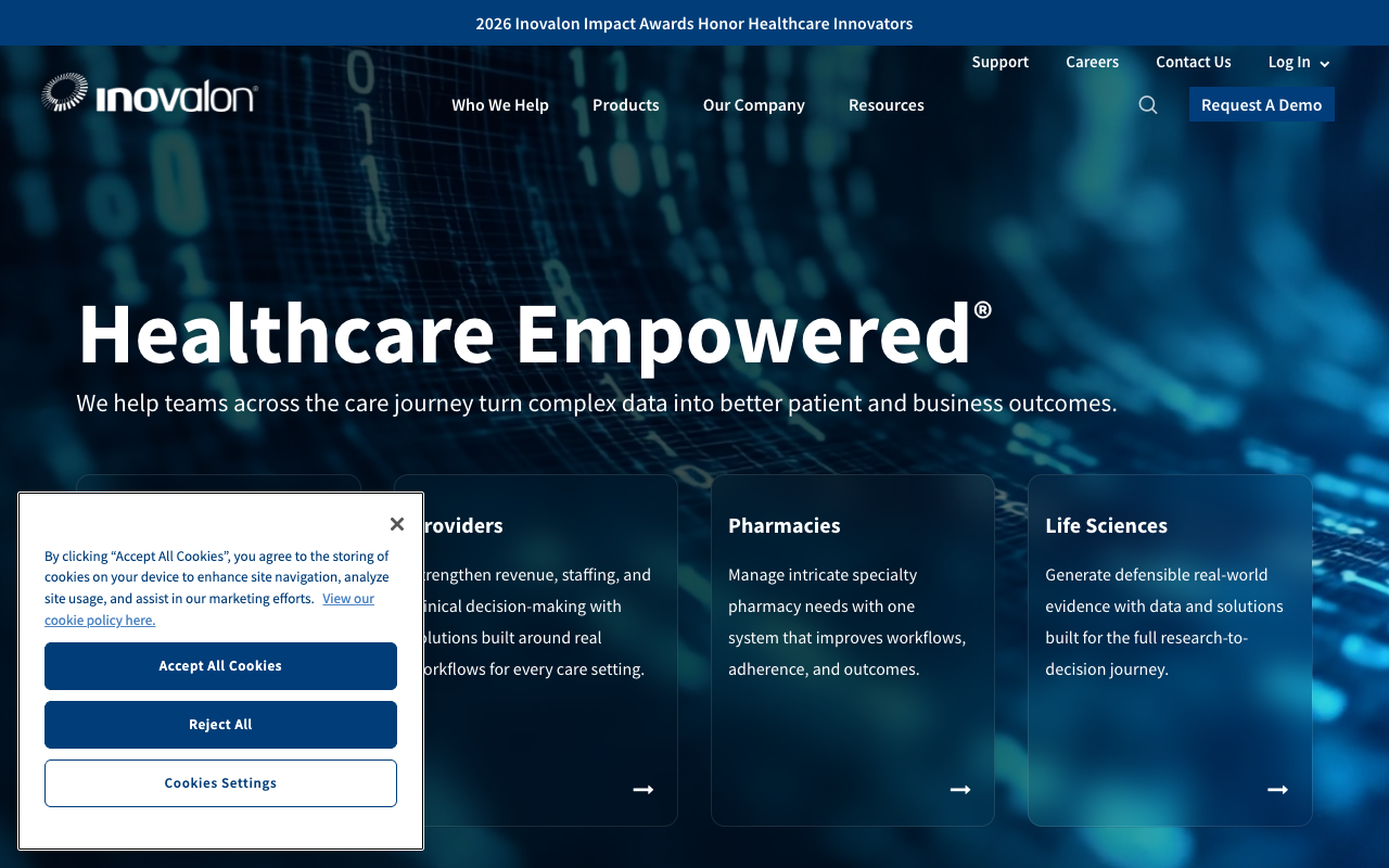 Inovalon screenshot