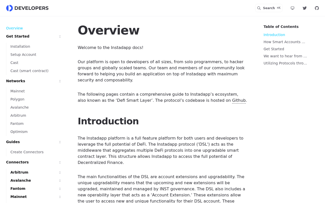 Instadapp screenshot