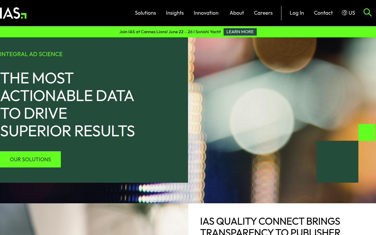 Integral Ad Science screenshot