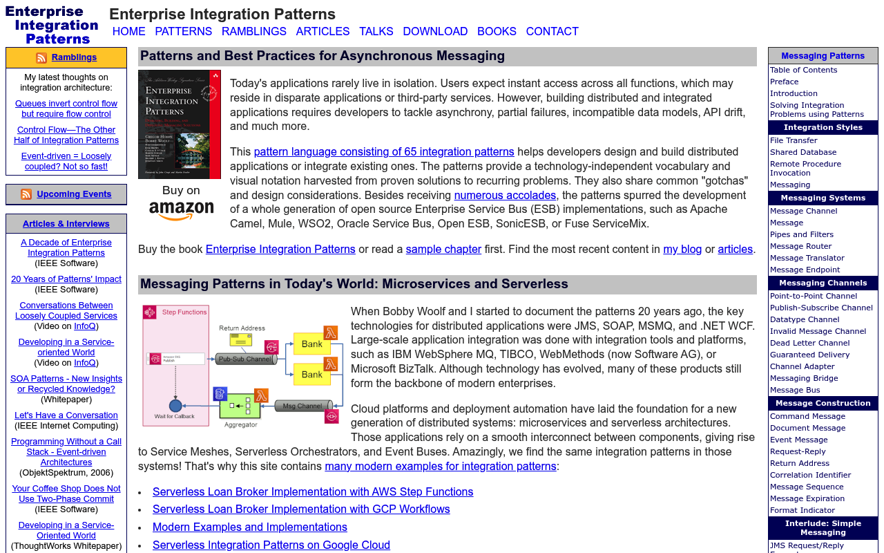 Integration Patterns screenshot