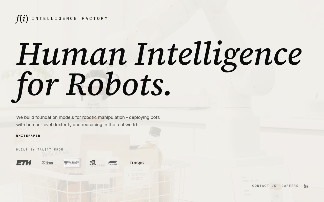 Intelligence Factory screenshot