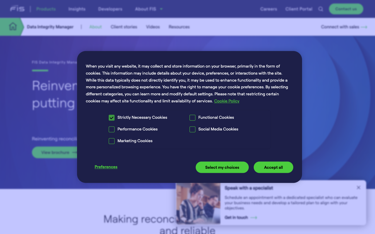 IntelliMatch screenshot
