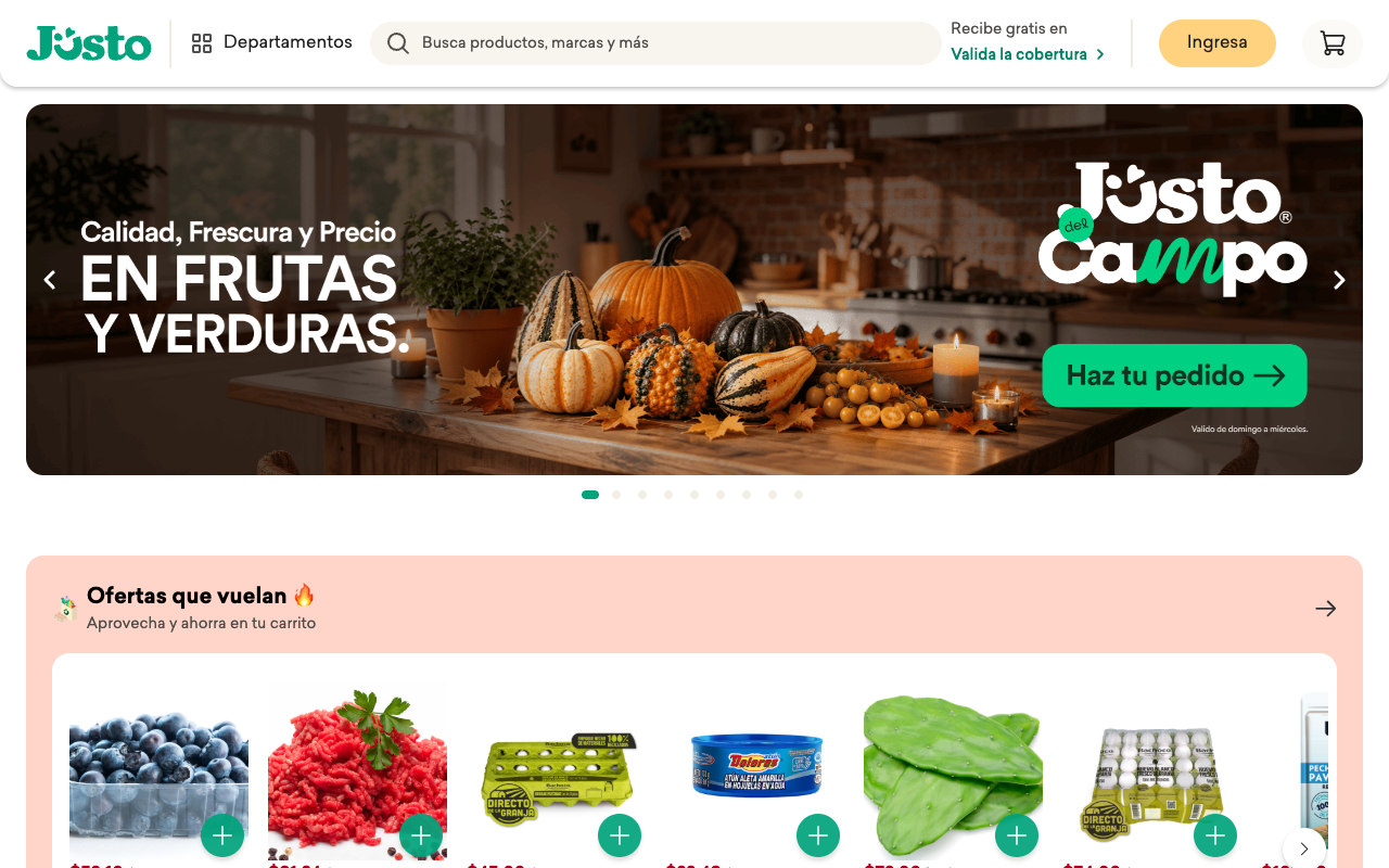 Jüsto screenshot