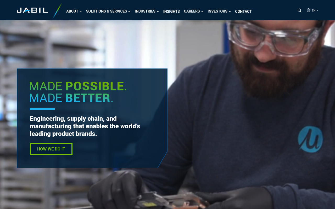 Jabil screenshot