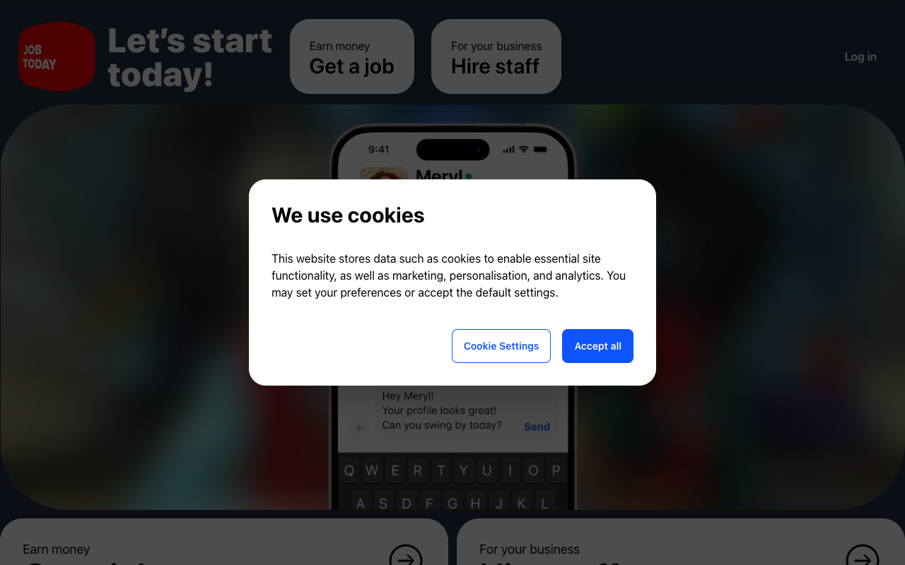 JobToday screenshot