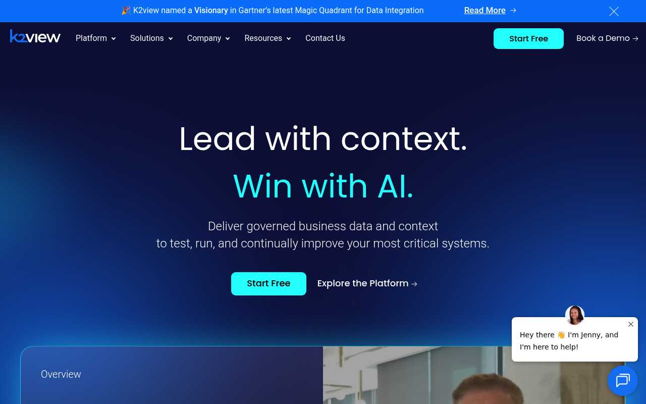 K2view screenshot