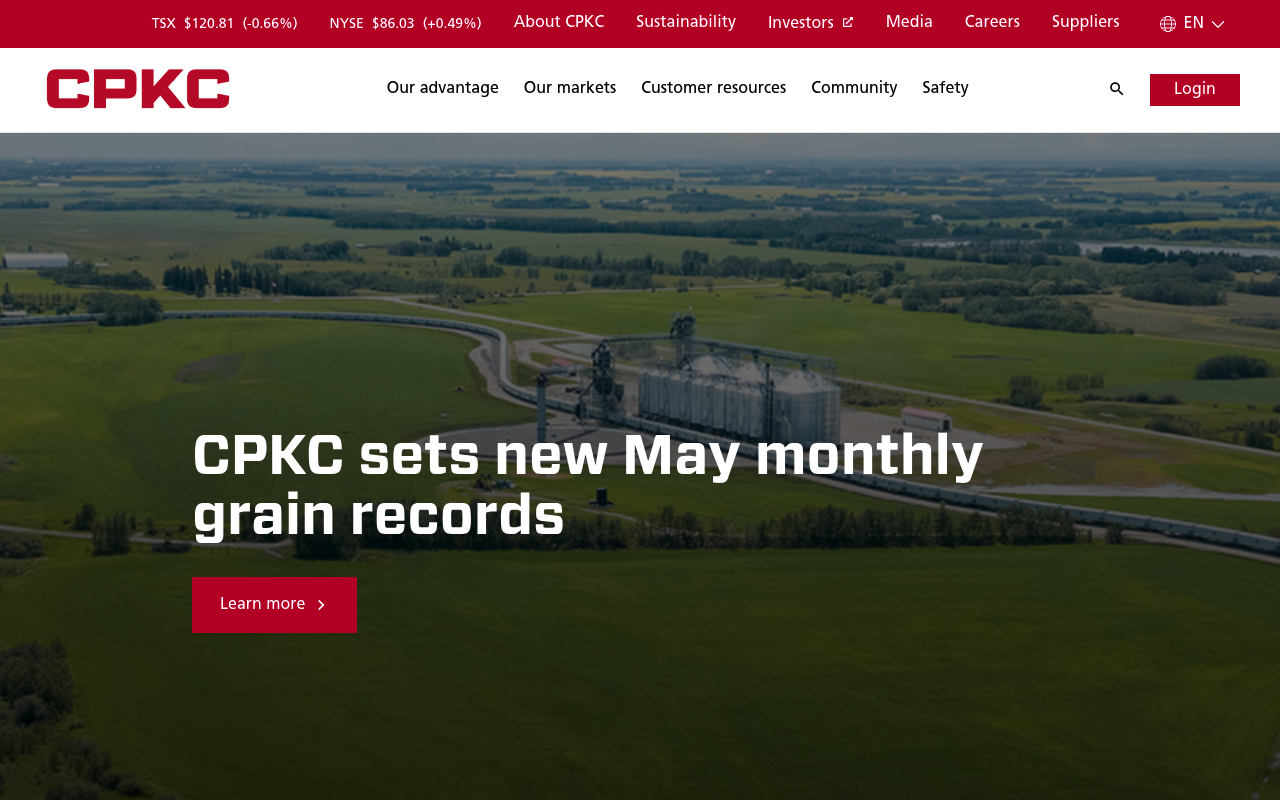 Kansas City Southern screenshot