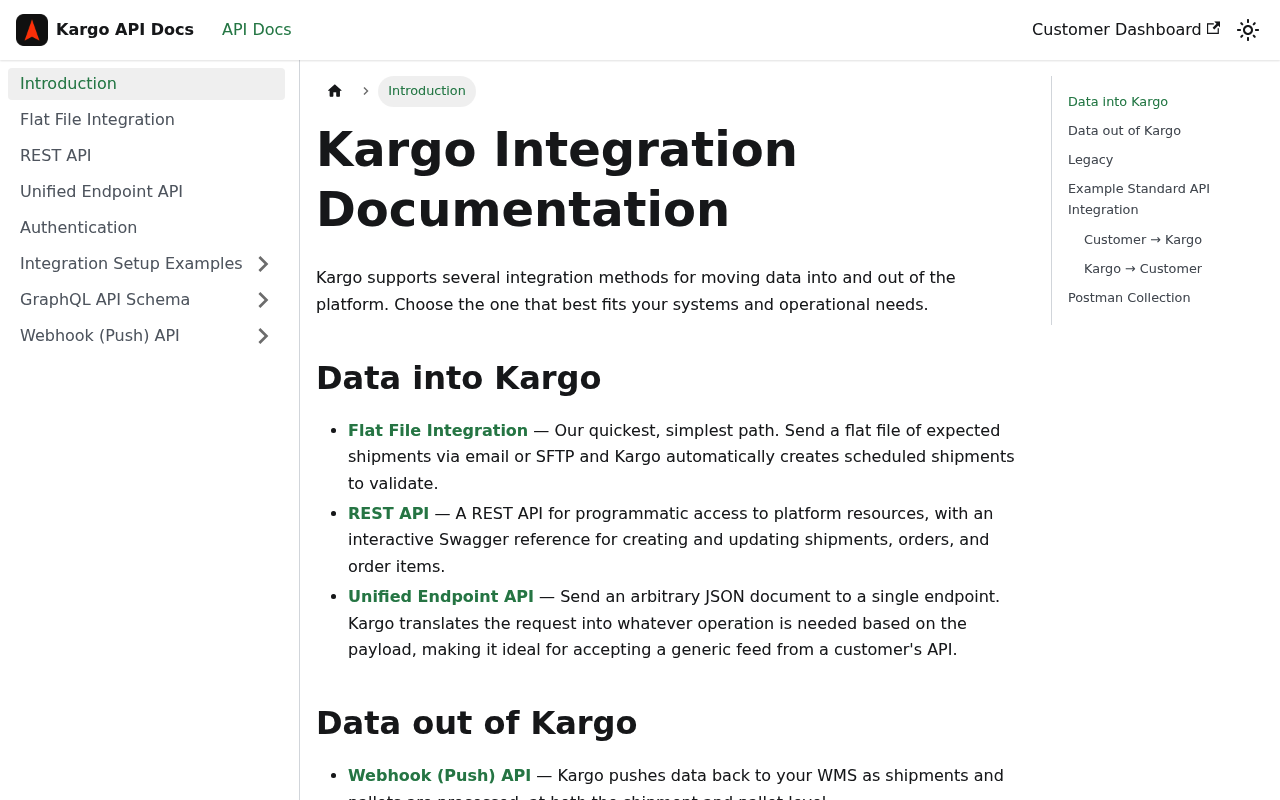 Kargo website screenshot