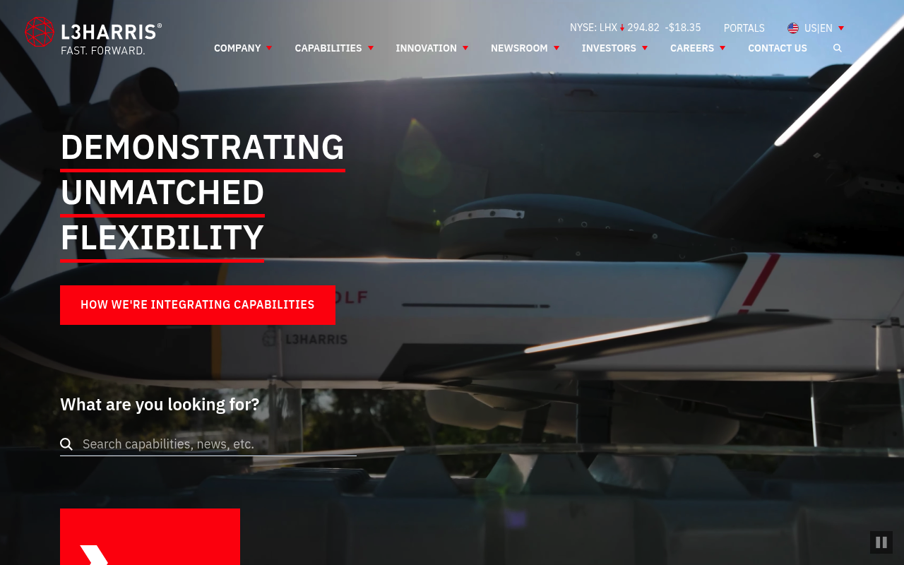 L3Harris Technologies screenshot