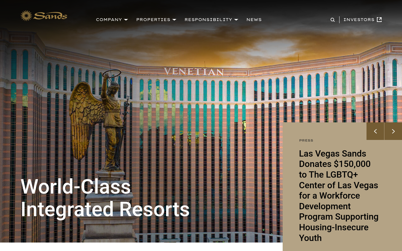 Las Vegas Sands screenshot