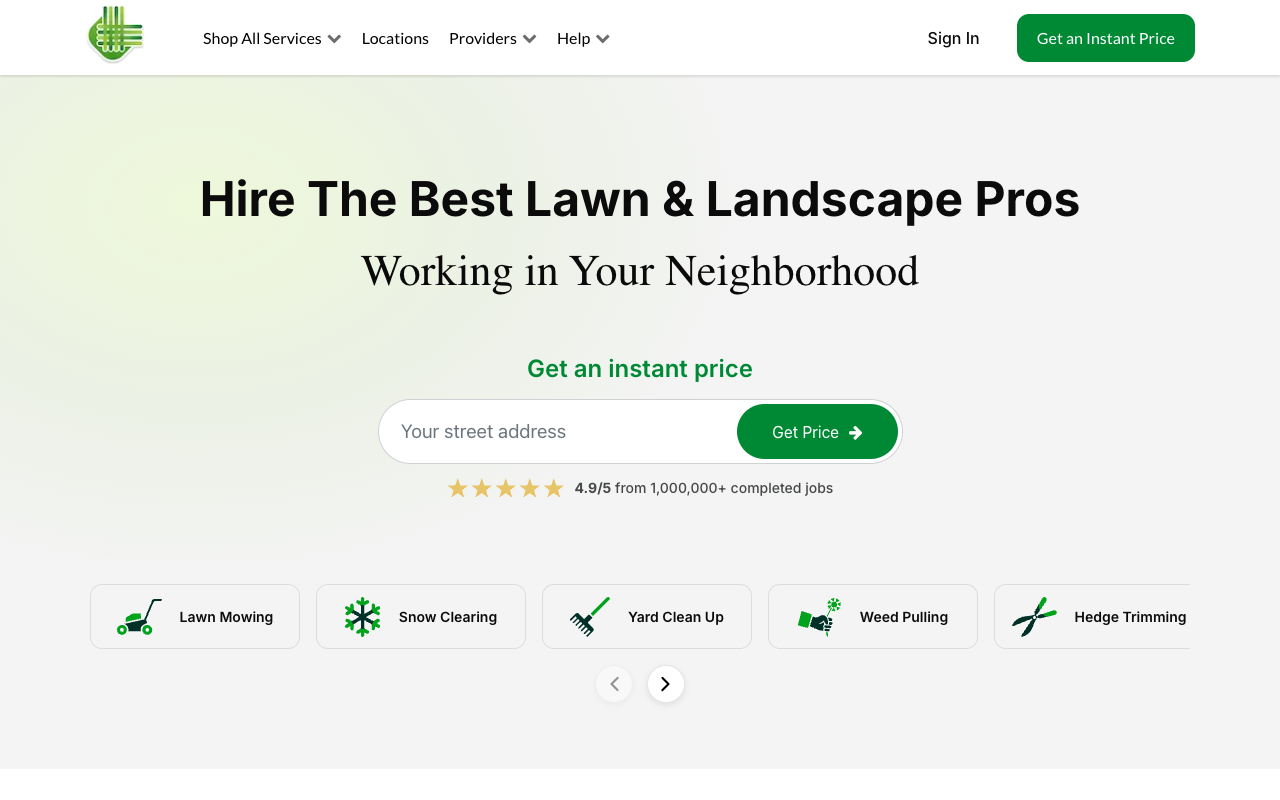 LawnGuru screenshot