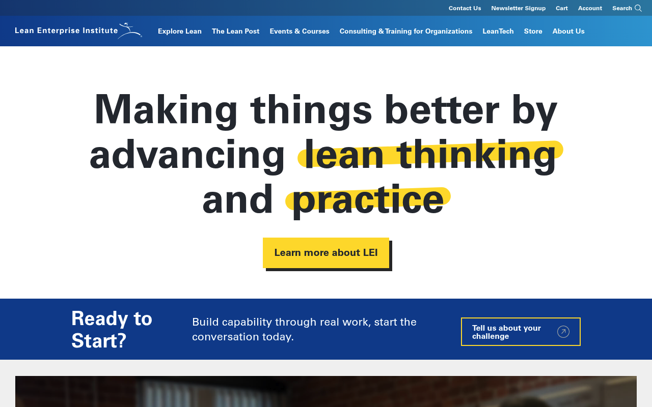 Lean Management screenshot