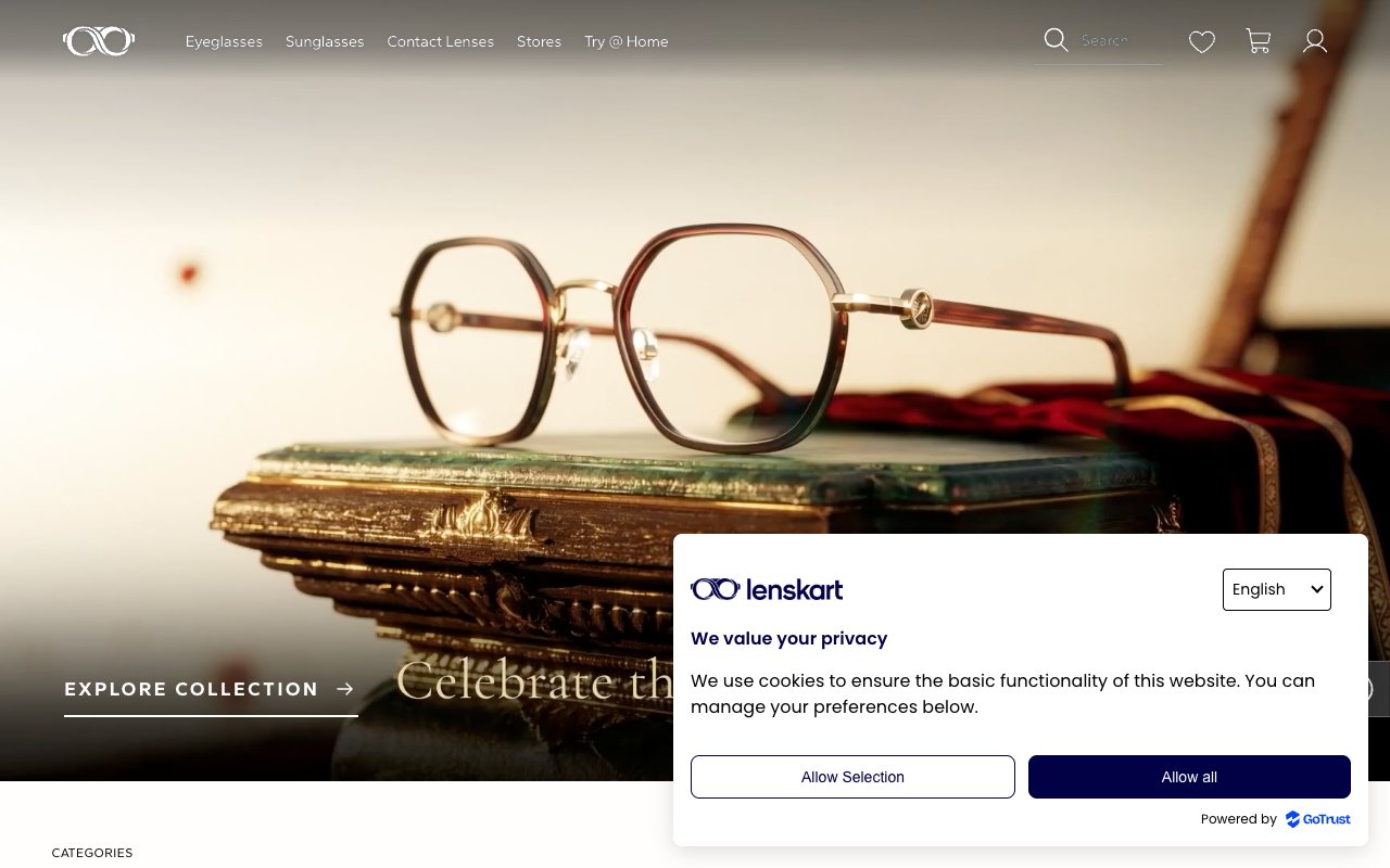 Lenskart screenshot
