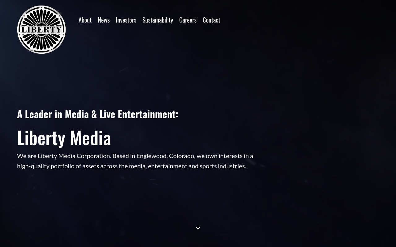 Liberty Media screenshot