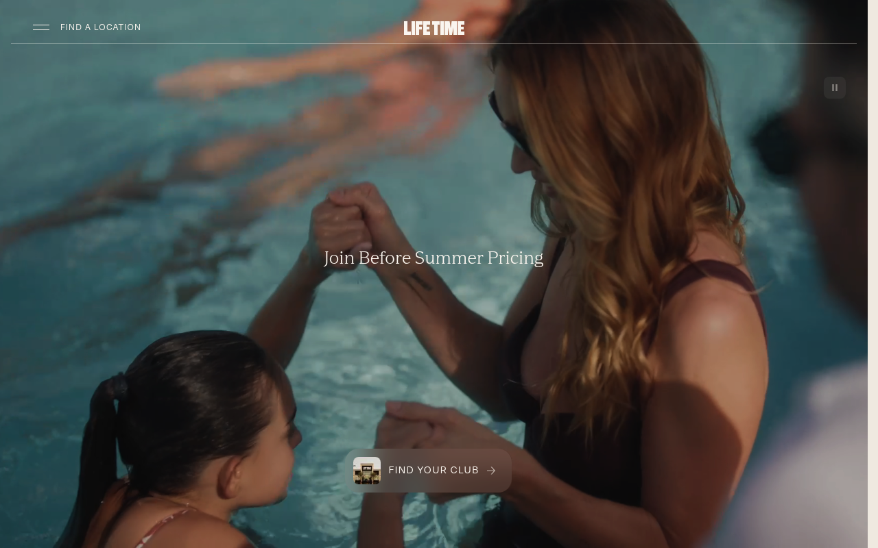 Life Time Group Holdings screenshot
