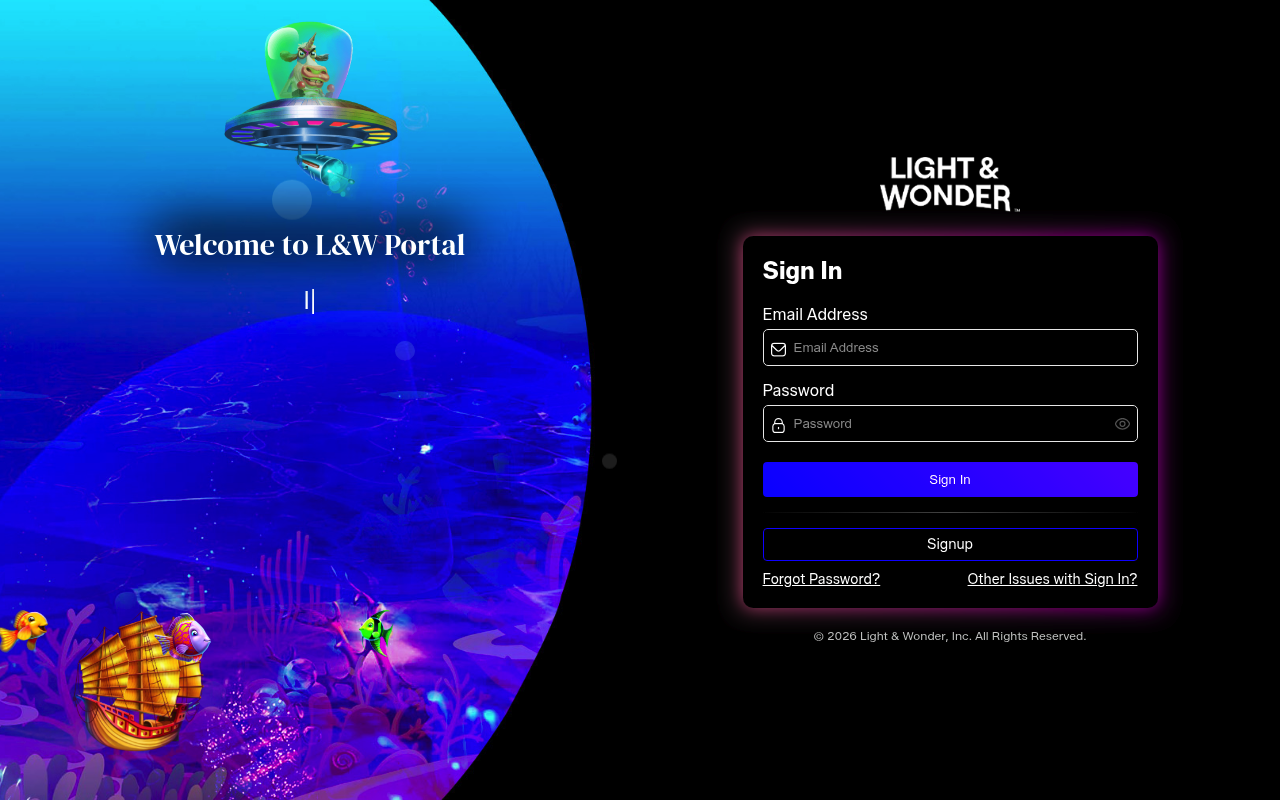 Light & Wonder screenshot