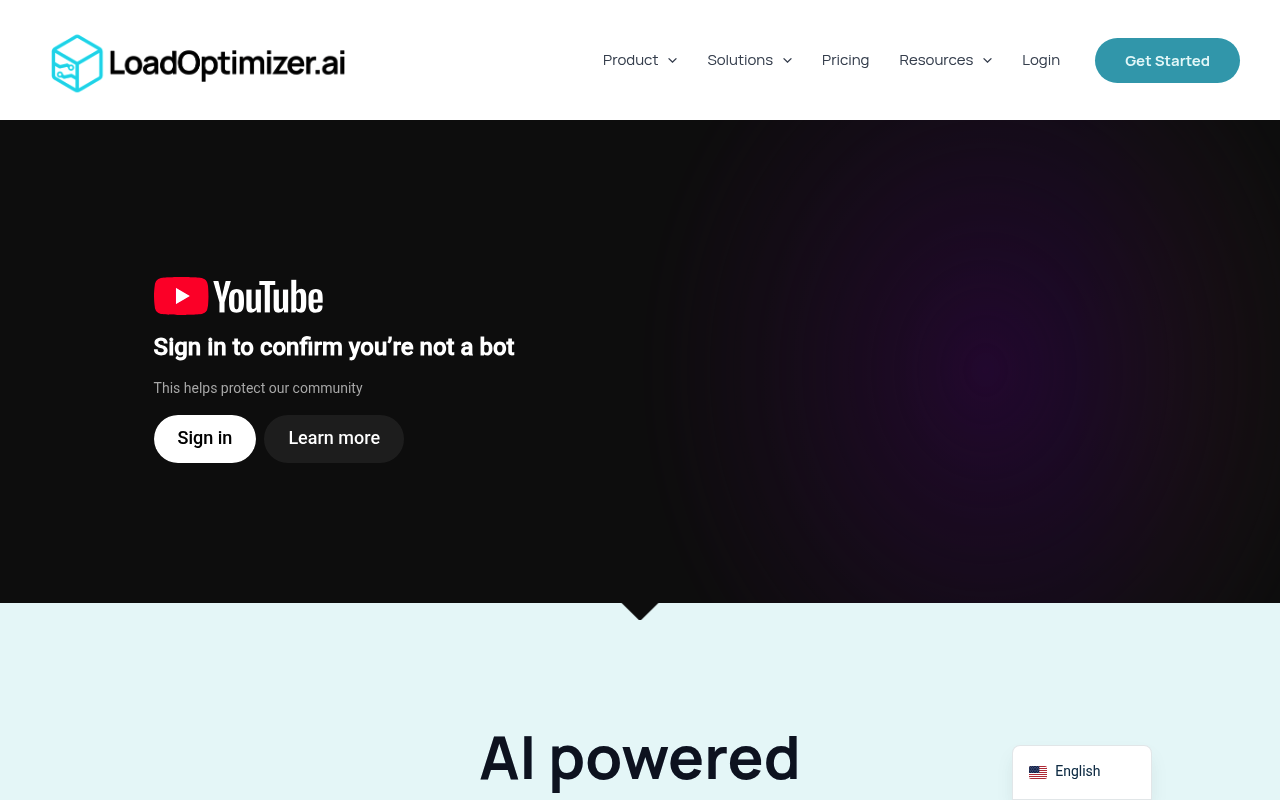 LoadOptimizer.ai screenshot