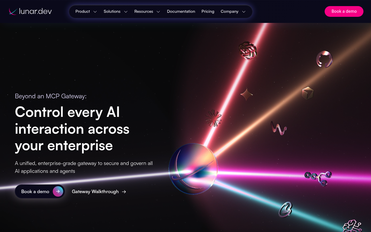 Lunar website screenshot