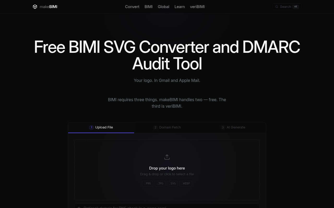 makeBIMI screenshot