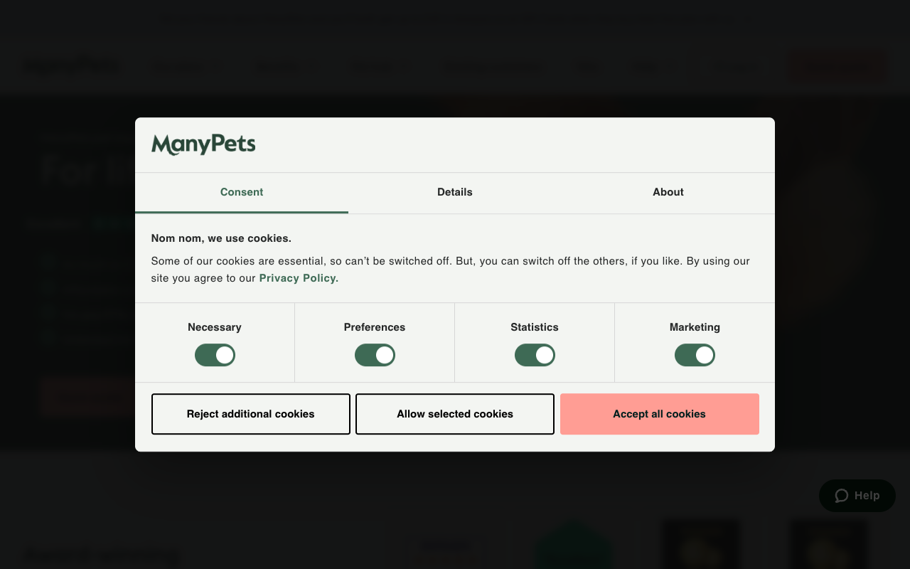 ManyPets screenshot