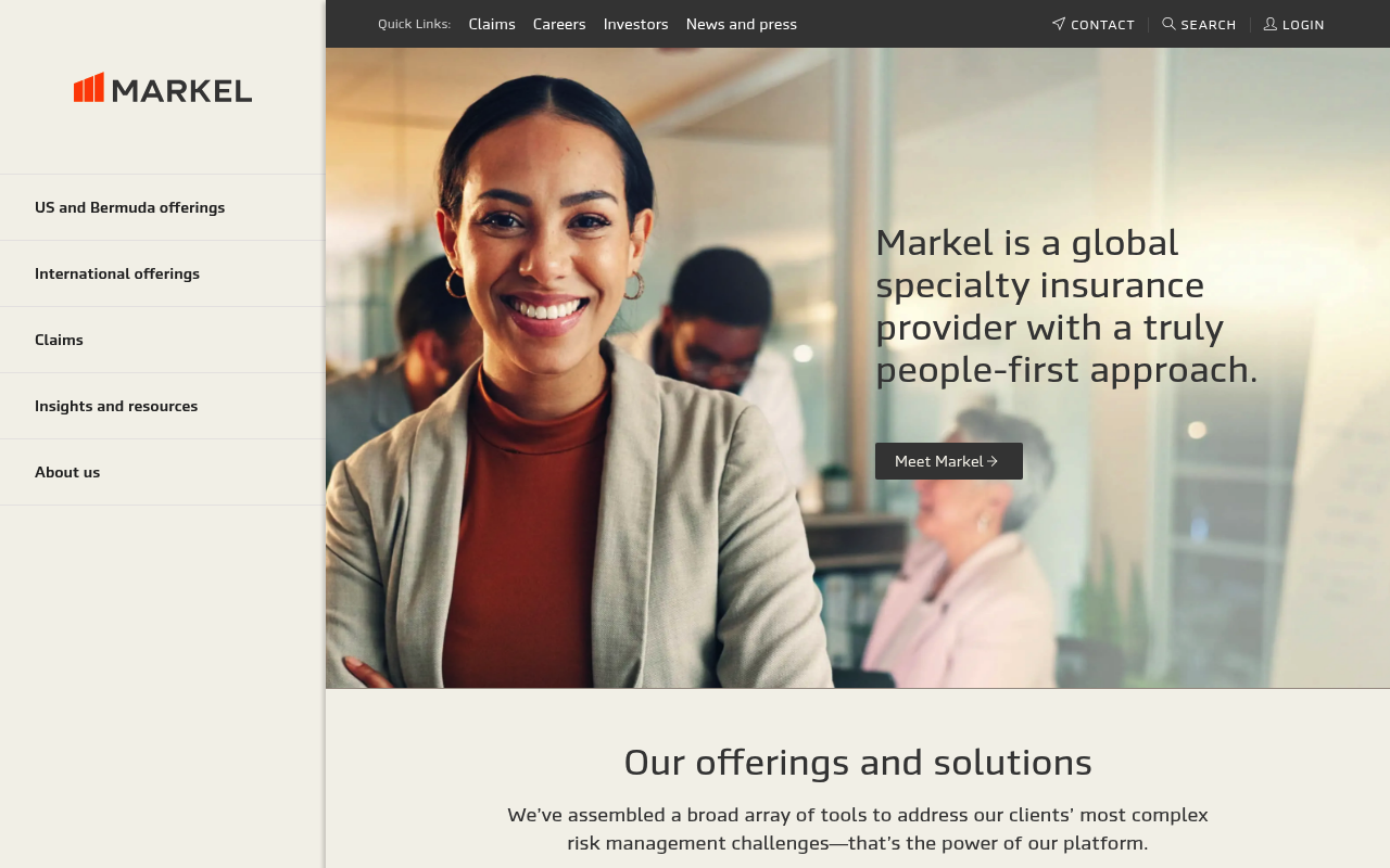 Markel screenshot