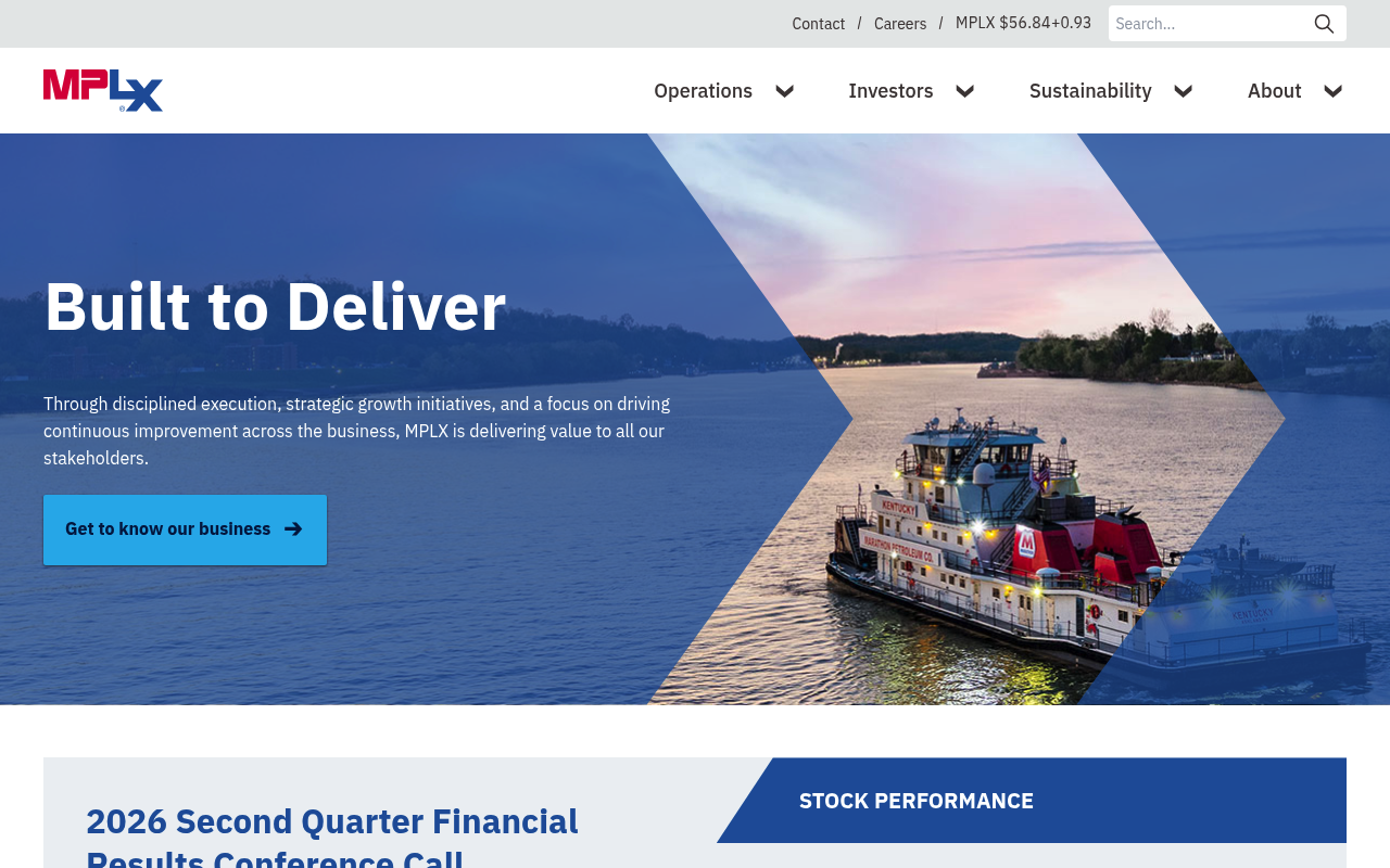 MarkWest Energy Partners screenshot