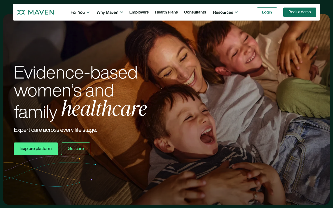 Maven Clinic screenshot