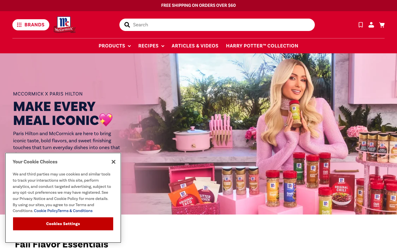McCormick screenshot