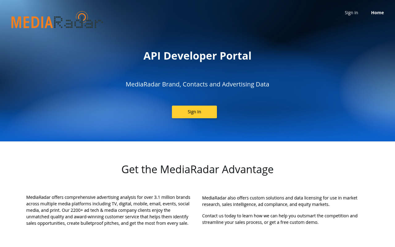 Media Radar screenshot