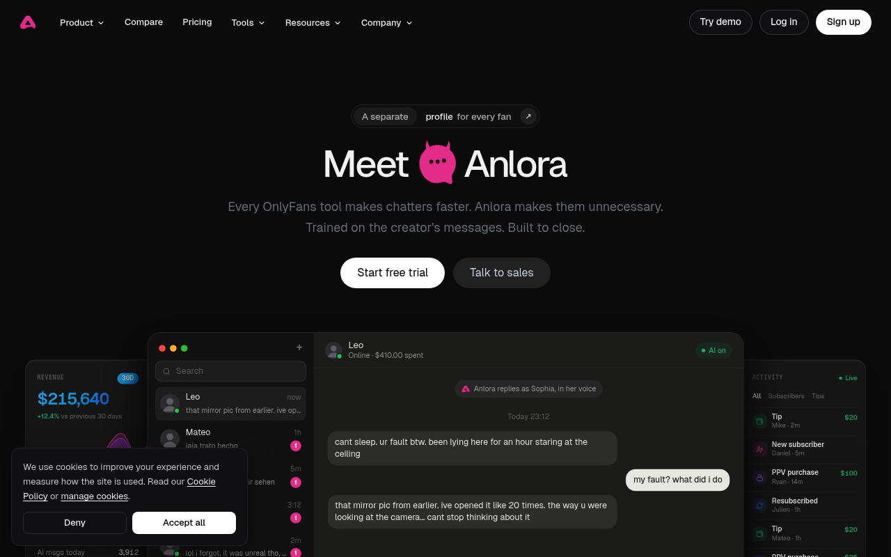 Anlora screenshot