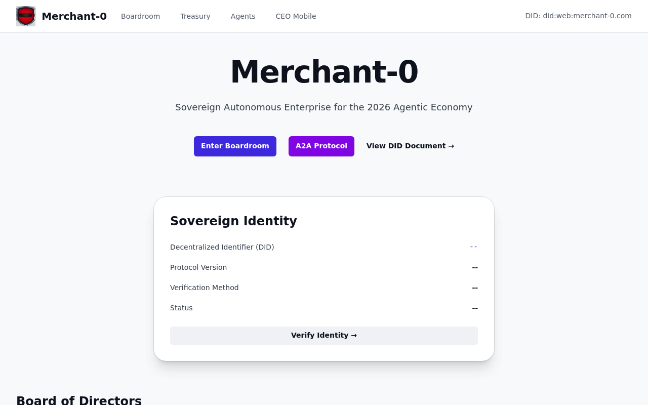 Merchant-0 screenshot