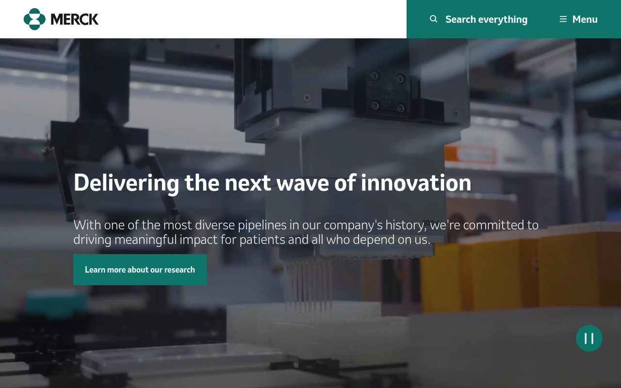 Merck screenshot