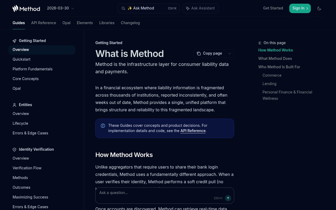 MethodFi website screenshot