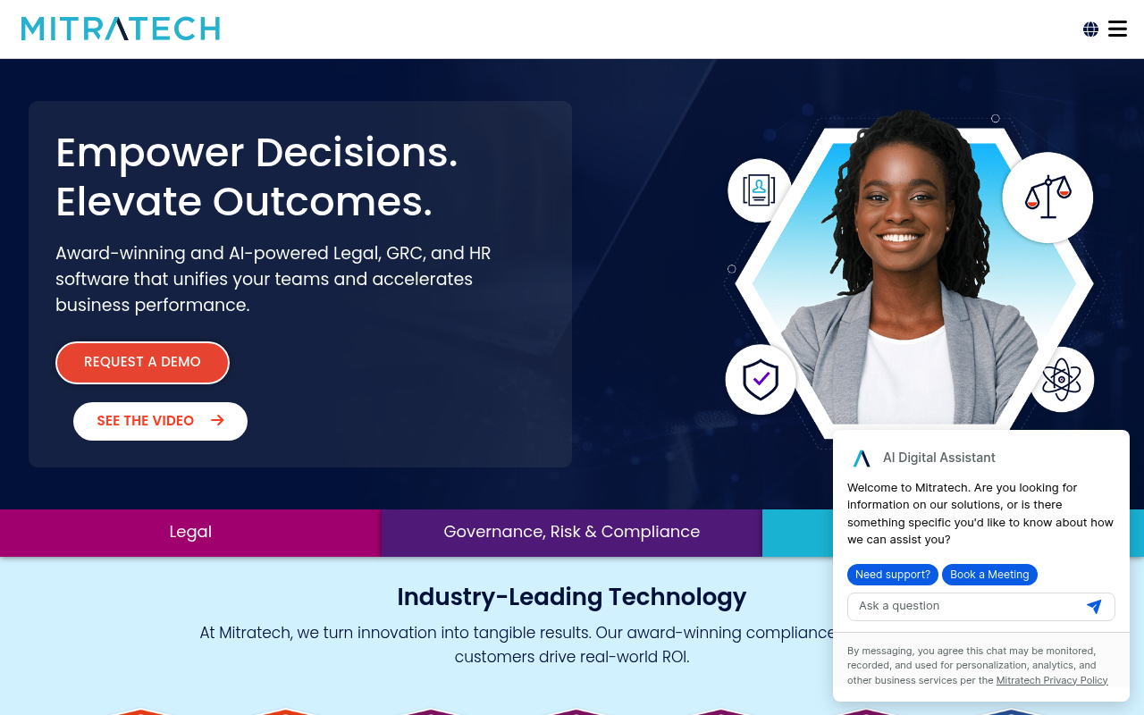 Mitratech screenshot