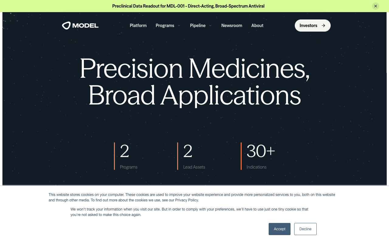 Model Medicines screenshot